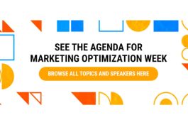 Announcing Marketing Optimization Week