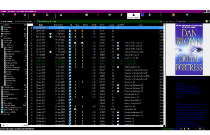 Change the colors of the Calibre web interface.