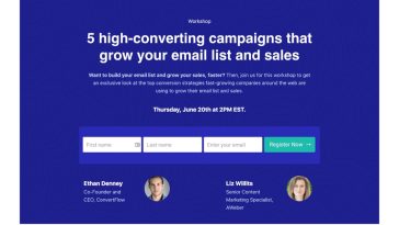 Landing Pages for Your Event Marketing