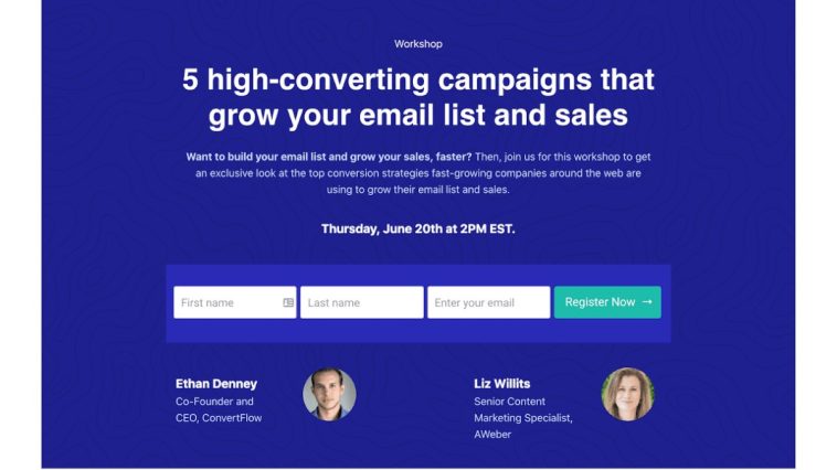 Landing Pages for Your Event Marketing