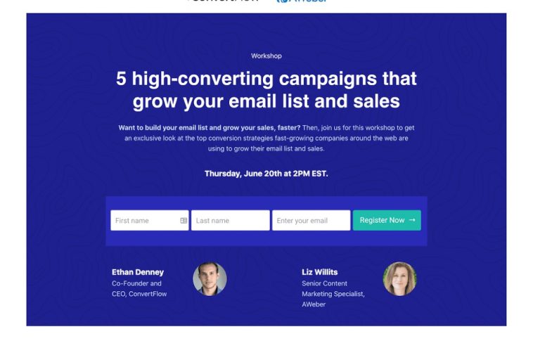 Landing Pages for Your Event Marketing
