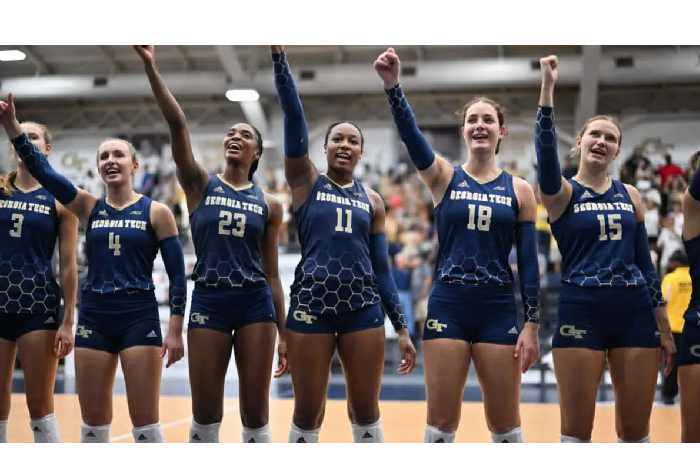 Team of Georgia Tech Volleyball