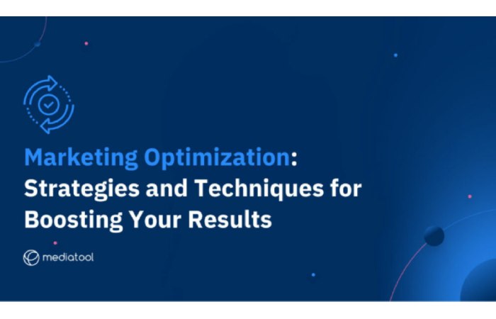 What is Marketing Optimization Week_